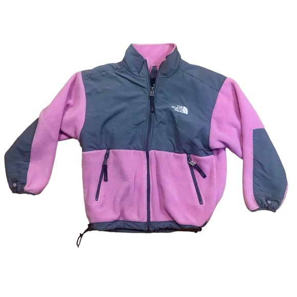 The North Face pink and gray Polartec fleece jacket, Youth/Junior Medium - Picture 7 of 7